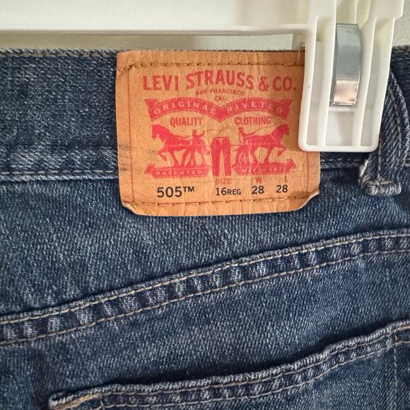 Levi’s 505 Straight Jeans 28x28 - Picture 5 of 5